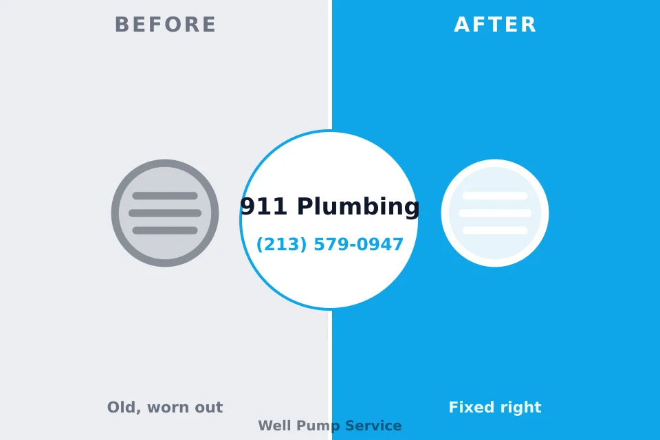 Before and after: plumbing repair Sandy Springs, GA